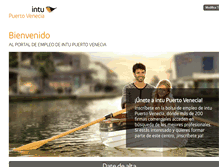 Tablet Screenshot of empleo.puertovenecia.com